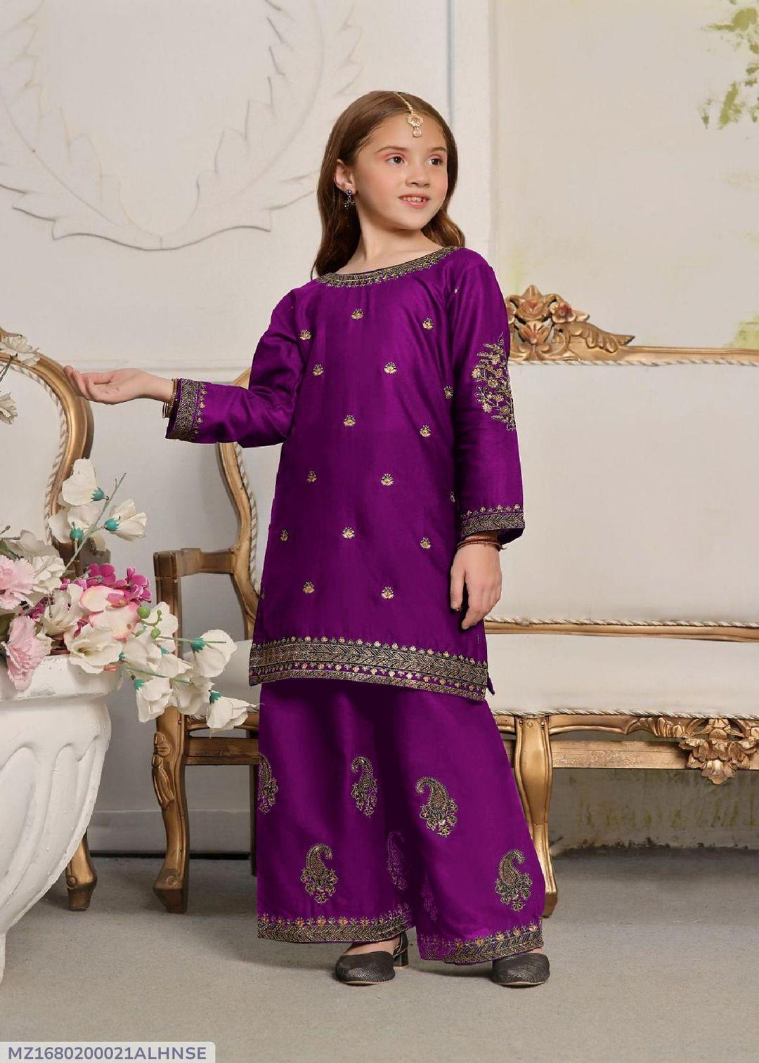 Chich Gril shirt and trouser suite-2pcs